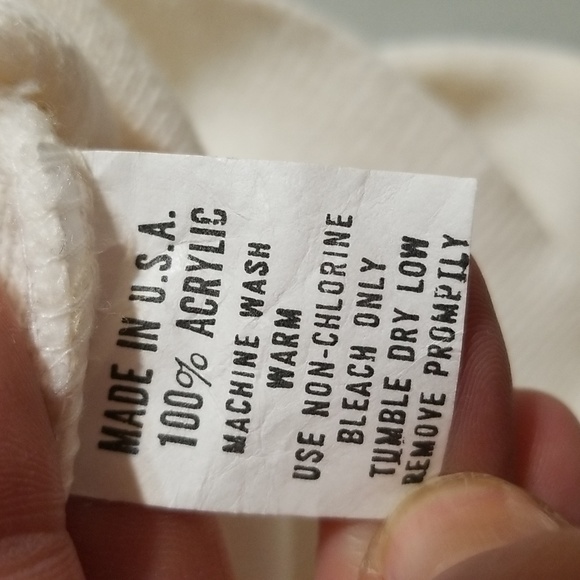 VINTAGE FARM SERVICE SWEATER SIZE LARGE - Picture 8 of 9